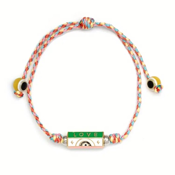 Jewelry - Boho Necklace + Bracelet Set | Multicolor Evil Eye Jewelry